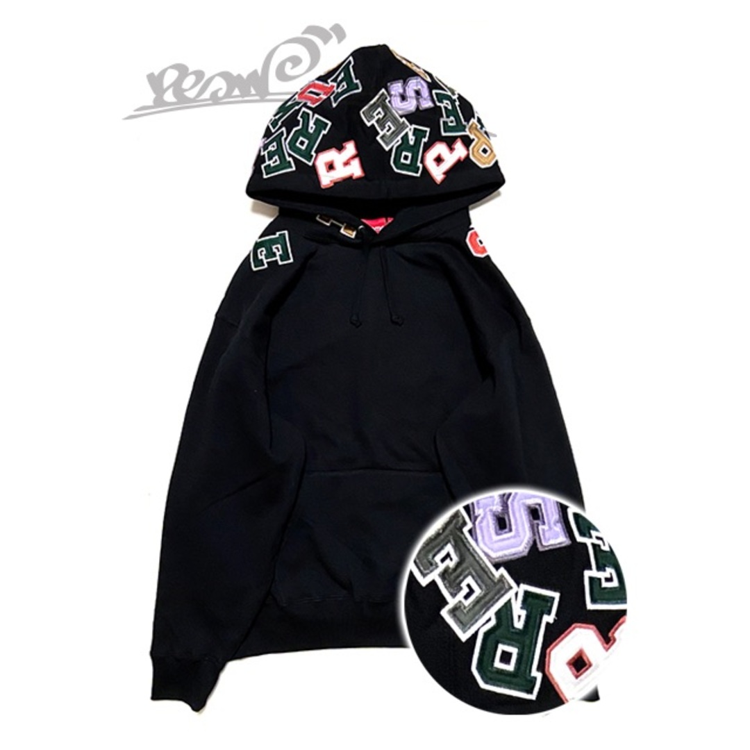 Supreme - シュプリームスキャッタードアップリケパーカー se1047r の