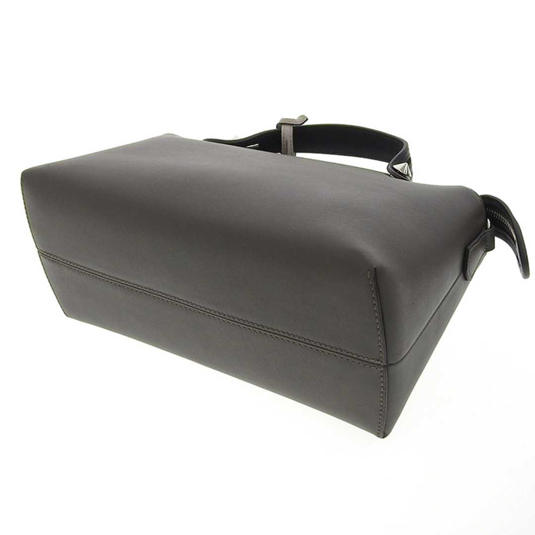 フェンディ FENDI バイザウェイ ミディアム 2WAYバッグ ハンドバッグ ショルダーバッグ レザー グレー/ブラック 8BL146 中古 新入荷 OB1466