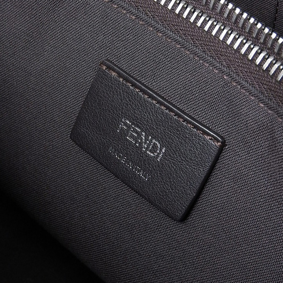 フェンディ FENDI バイザウェイ ミディアム 2WAYバッグ ハンドバッグ ショルダーバッグ レザー グレー/ブラック 8BL146 中古 新入荷 OB1466