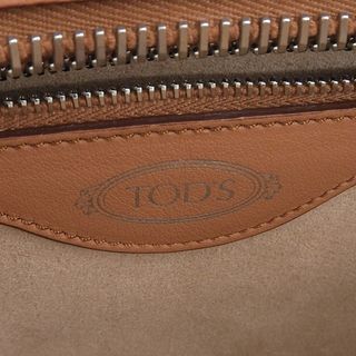 トッズ TOD'S セラ 2WAYバッグ ハンドバッグ ショルダーバッグ レザー ブラウン 中古 新入荷 OB1469