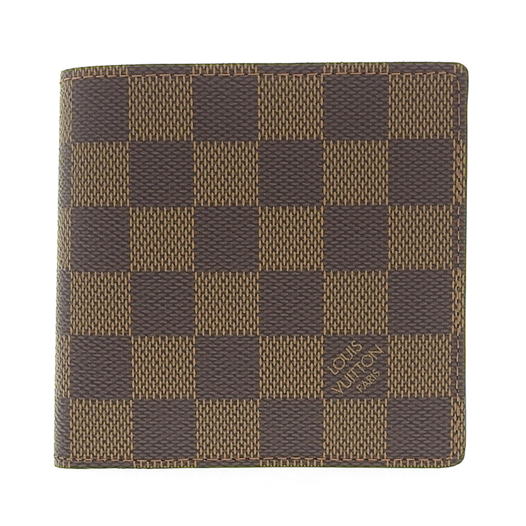 約10ｃｍ×マチルイヴィトン LOUIS VUITTON ダミエ ポルトフォイユ・マルコ 二つ折り財布 N61675  新入荷 LV1359