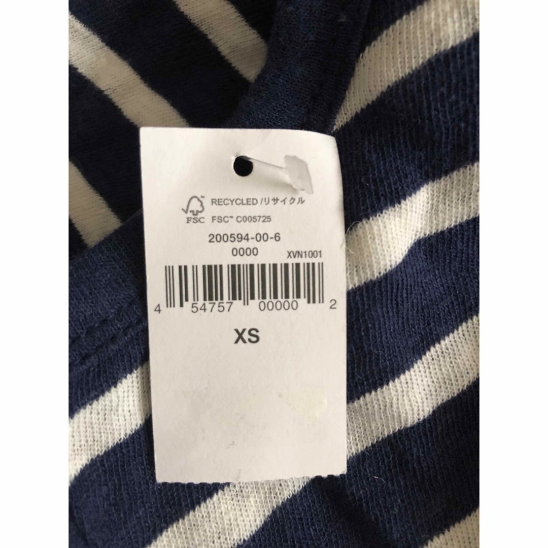 GAP(ギャップ)の【送料込】新品 GAP レディース ボーダー ワンピース XS レディースのワンピース(ひざ丈ワンピース)の商品写真