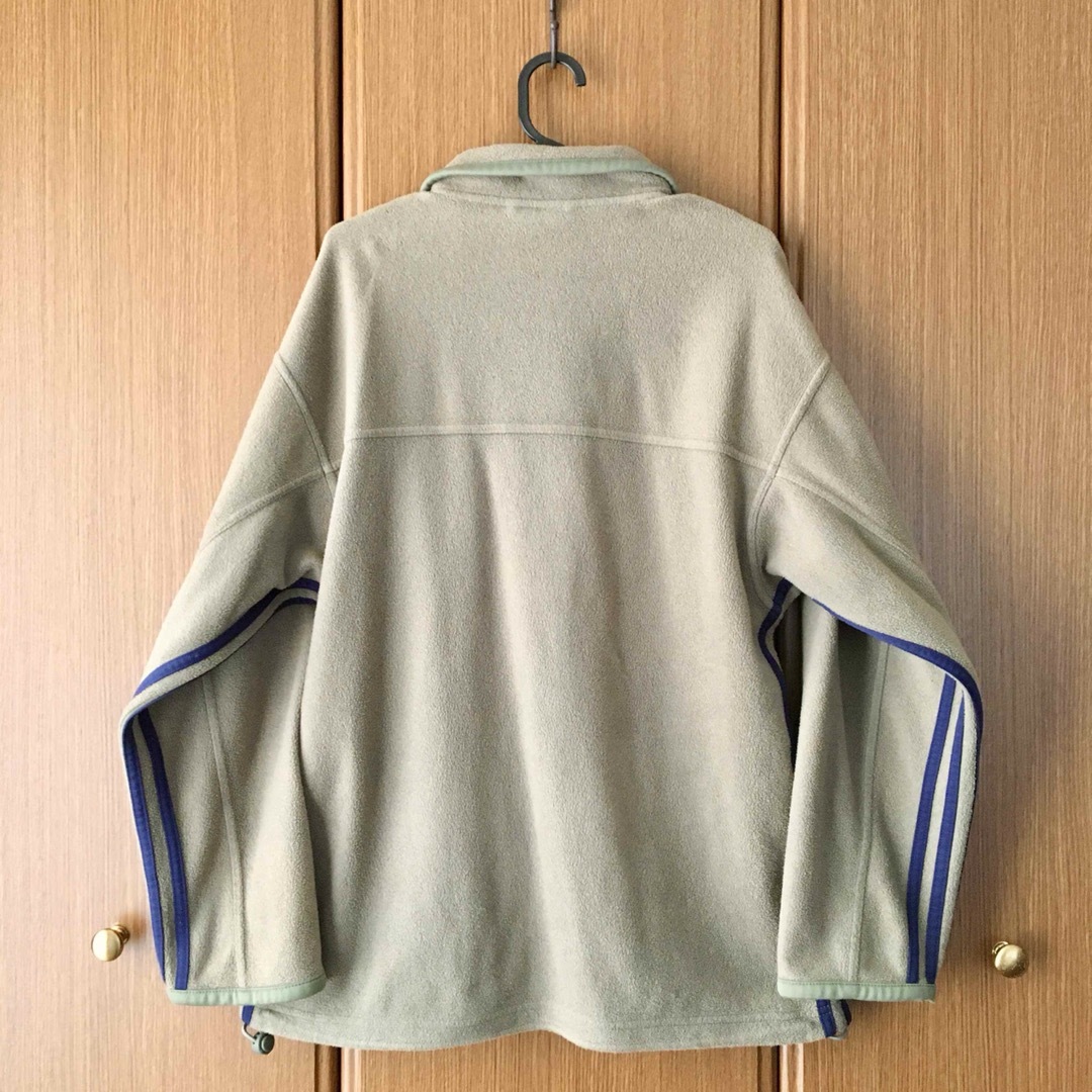 幻品 90'sadidas 3STRIPES オーバーサイズ フリースジャケット