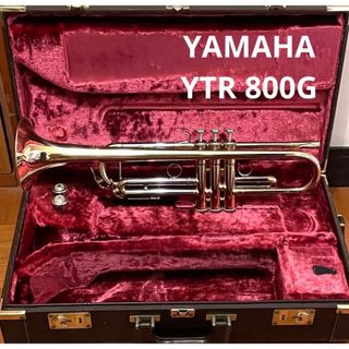 ヤマハ(ヤマハ)のトランペット YAMAHA YTR800G ヤマハ マウスピース付き(トランペット)