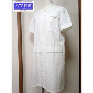 ボディドレッシングデラックス(BODY DRESSING Deluxe)のボディ ドレッシング コットン ワンピース 38 中古B(ひざ丈ワンピース)