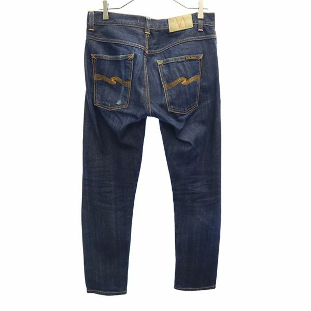 ヌーディージーンズ スリム デニムパンツ W28 ネイビー Nudie Jeans メンズ 【中古】 【230619】