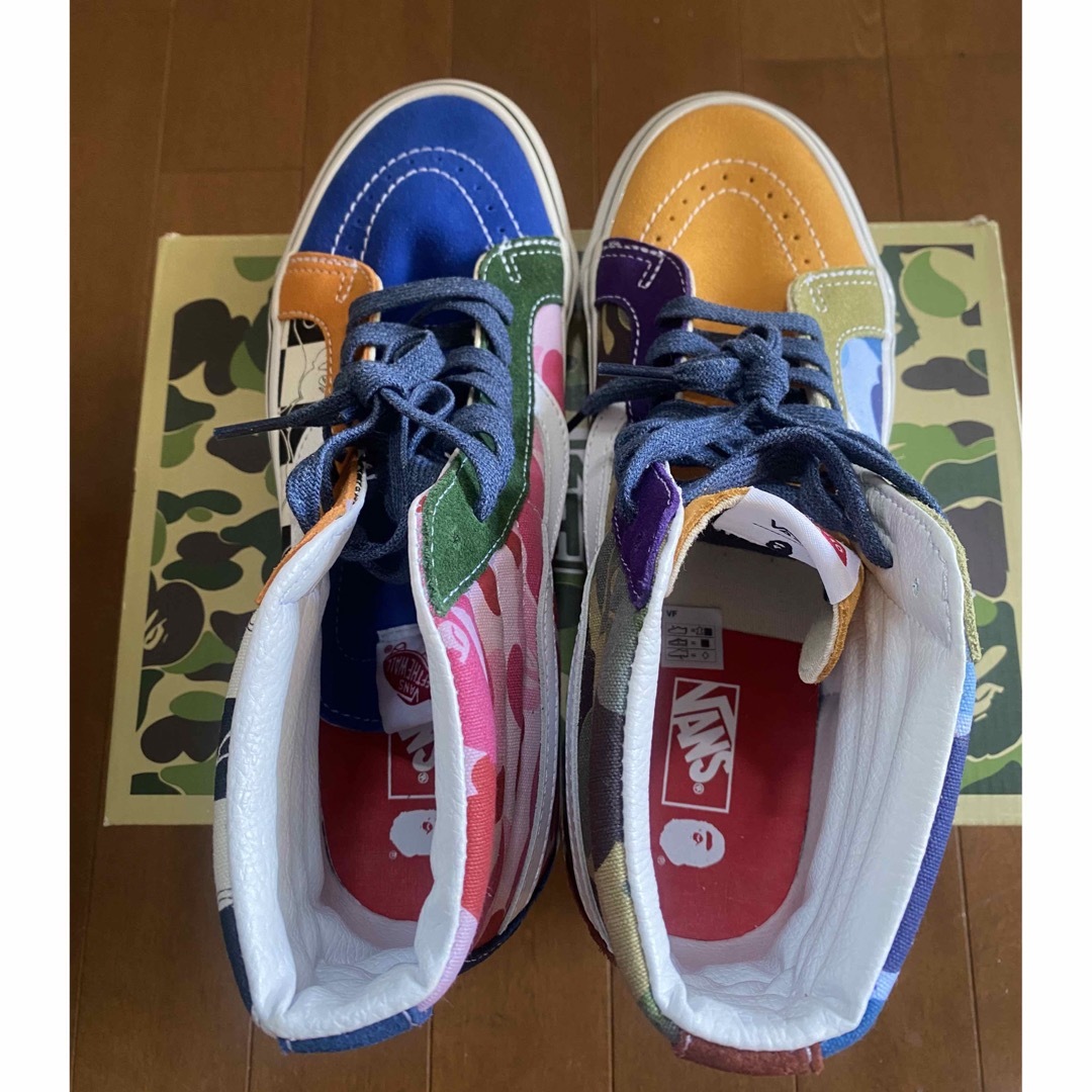 A BATHING APE アベイシングエイプ スニーカー BAPE SK8 STA ANIMAL MIX ベイプ エイプ アニマル ミックス スニーカー マルチカラー系 26cm