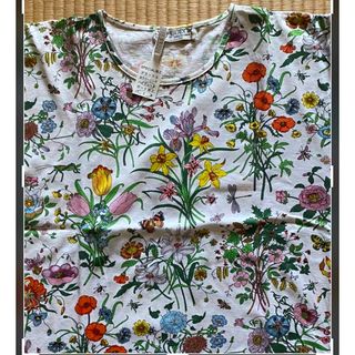 グッチ(Gucci)の【GUCCI】オールドグッチ　フローラTシャツ　高級クリーニング済み(Tシャツ(半袖/袖なし))