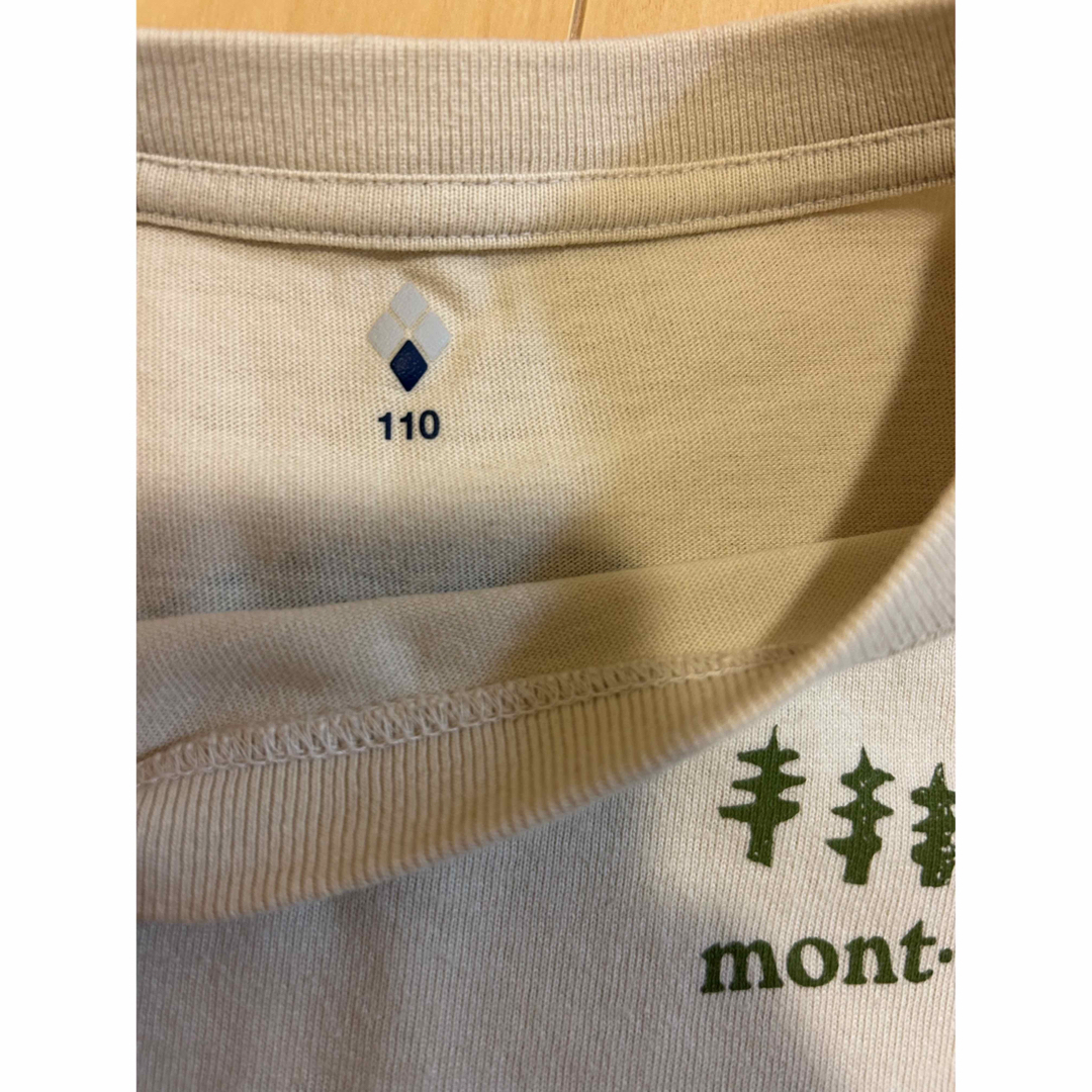 mont bell(モンベル)のmont-bell◯半袖Tシャツ110cmモンベルアウトドア キッズ/ベビー/マタニティのキッズ服男の子用(90cm~)(Tシャツ/カットソー)の商品写真