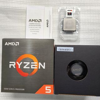 エーエムディー(AMD)のRyzen 5 5600X BOX AM4 Zen3 AMD(PCパーツ)