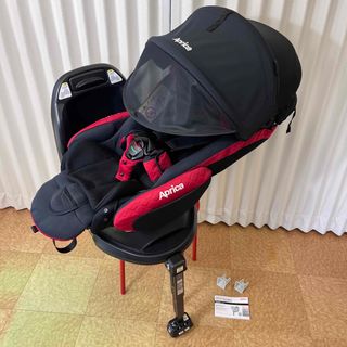 アップリカ(Aprica)のクリーニング済☆綺麗☆　新生児OK　アップリカ　フラディア　グロウ　ISOFIX(自動車用チャイルドシート本体)