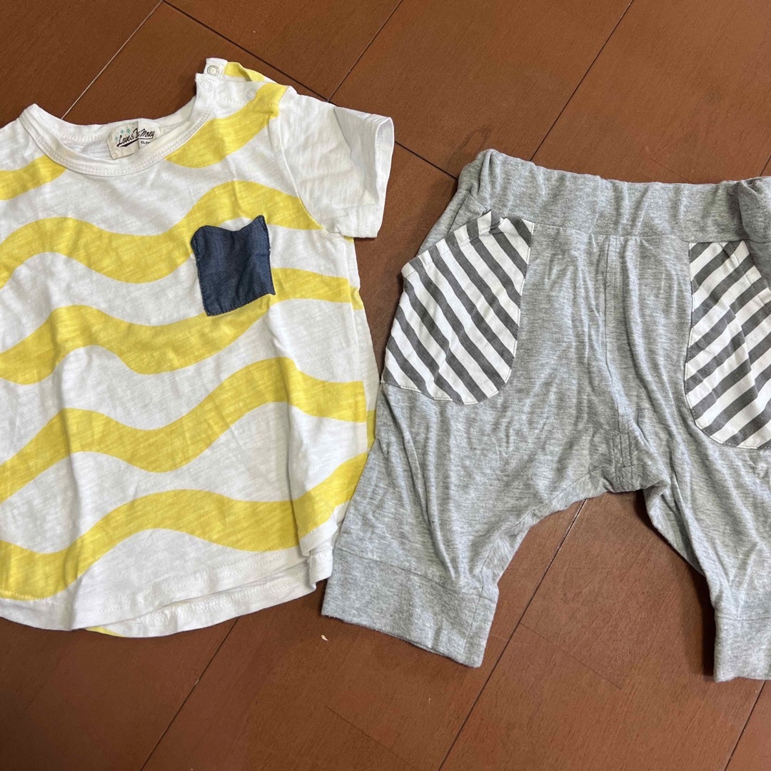 babyGAP(ベビーギャップ)の男の子90サイズ夏服まとめ売り キッズ/ベビー/マタニティのキッズ服男の子用(90cm~)(Tシャツ/カットソー)の商品写真