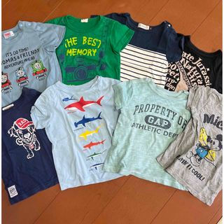 ベビーギャップ(babyGAP)の男の子90サイズ夏服まとめ売り(Tシャツ/カットソー)