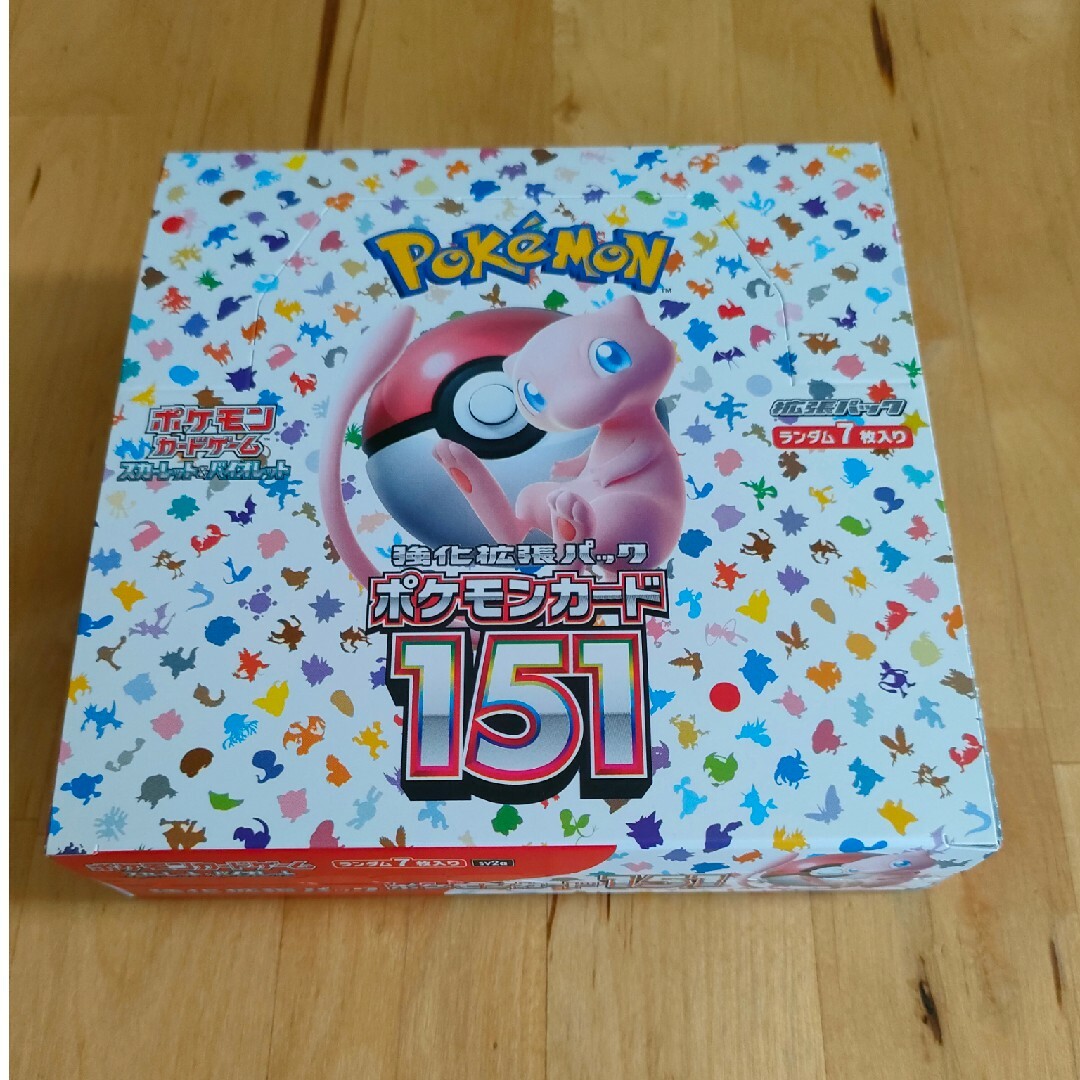 ポケカポケモンカード151 BOX