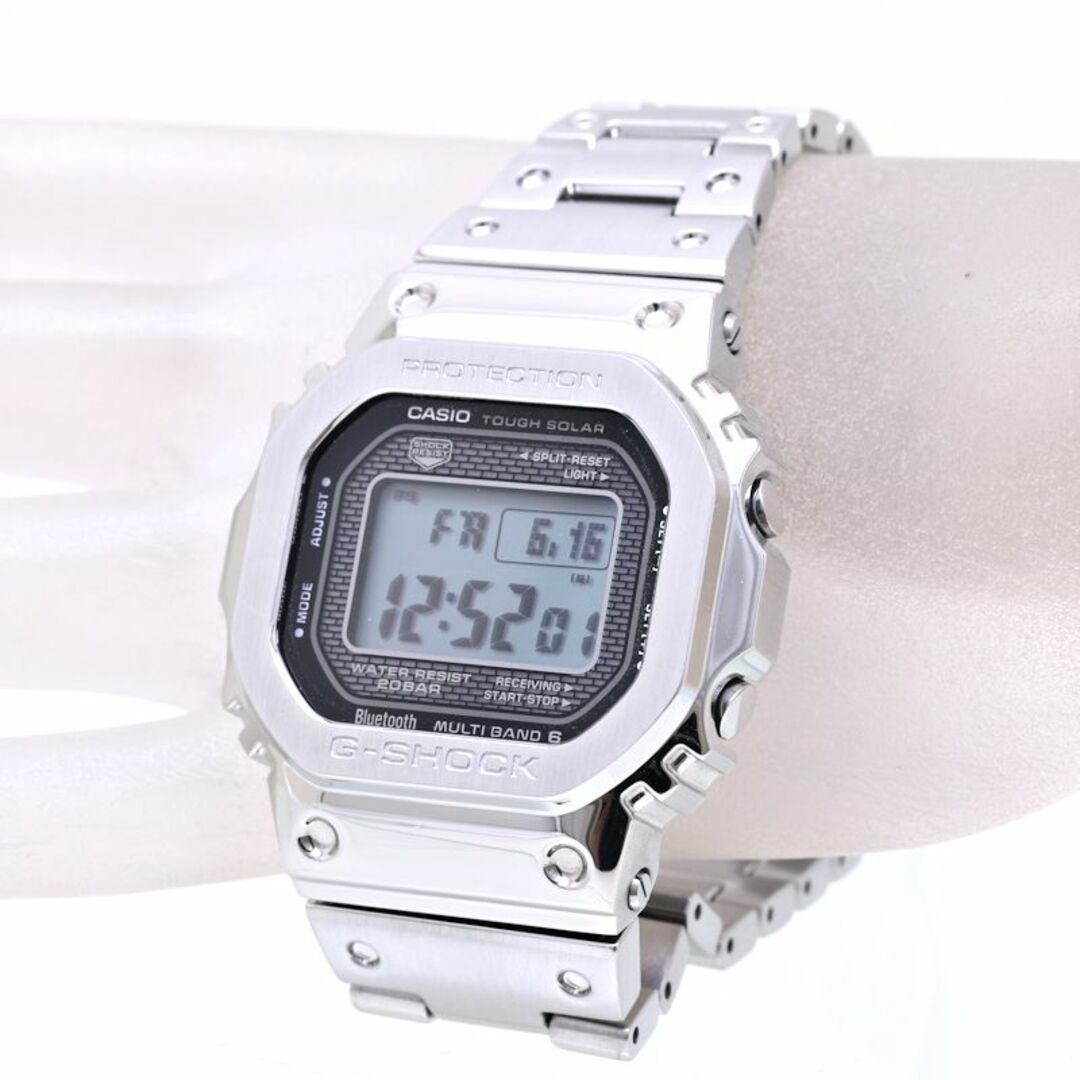 CASIO(カシオ)のカシオ CASIO Ｇショック GMW-B5000D-1JF ソーラー電波 ステンレススチール メンズ / 38990【中古】【腕時計】 メンズの時計(腕時計(アナログ))の商品写真
