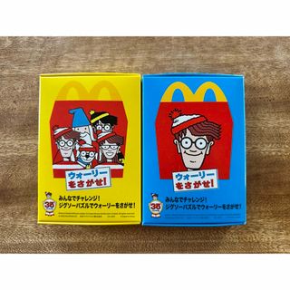 マクドナルド(マクドナルド)のハッピーセット　ウォーリーをさがせ！　ジグソーパズル(キャラクターグッズ)