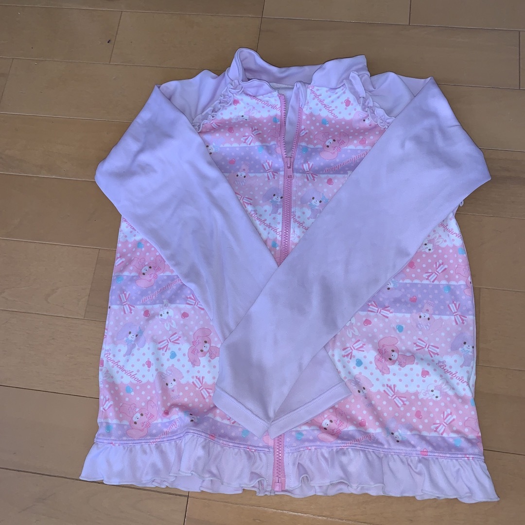 サンリオ(サンリオ)のぼんぼんりぼん　ラッシュガード キッズ/ベビー/マタニティのキッズ服女の子用(90cm~)(その他)の商品写真