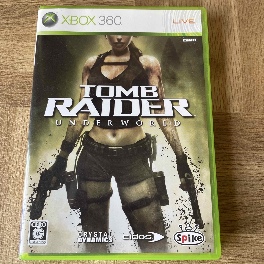 Xbox360(エックスボックス360)のTOMB RAIDER： UNDERWORLD（トゥームレイダー： アンダーワー エンタメ/ホビーのゲームソフト/ゲーム機本体(家庭用ゲームソフト)の商品写真