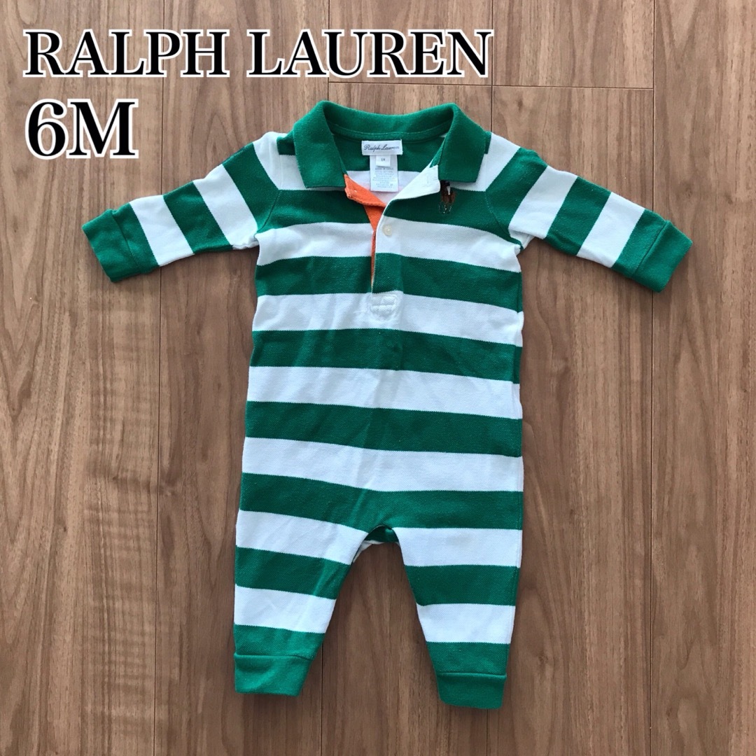 Ralph Lauren(ラルフローレン)の【 Ralph Lauren 】ラルフローレン  ロンパース  6M キッズ/ベビー/マタニティのベビー服(~85cm)(カバーオール)の商品写真