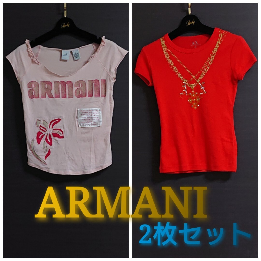 ARMANI EXCHANGE - ARMANITシャツ 2枚セットの通販 by strawberry's ...
