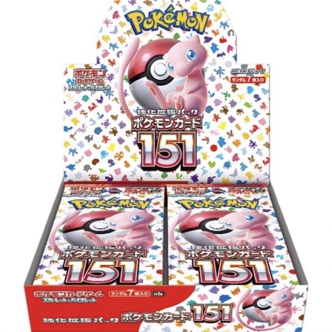 ポケモンカード151 シュリンク付き BOX ポケモンカード151 シュリンク付き BOX
