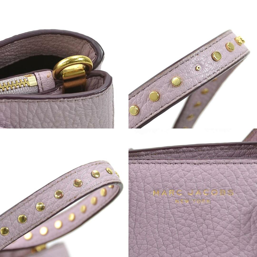 マークジェイコブス MARC JACOBS 斜め掛けショルダーバッグ ハンドバッグ レザー ライトパープル ゴールド レディース 送料無料 55153f 8