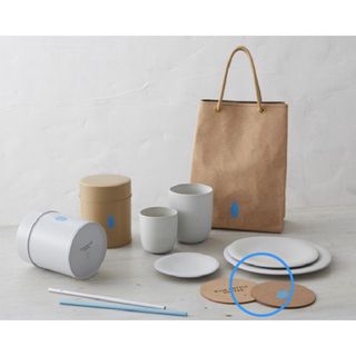 ブルーボトルコーヒー(Blue Bottle Coffee)のブルーボトルコーヒー コースター1つ（２枚）(その他)