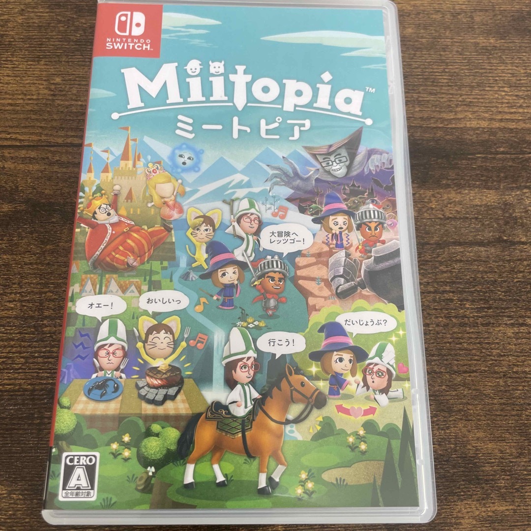 Nintendo Switch(ニンテンドースイッチ)のMiitopia Switch エンタメ/ホビーのゲームソフト/ゲーム機本体(家庭用ゲームソフト)の商品写真