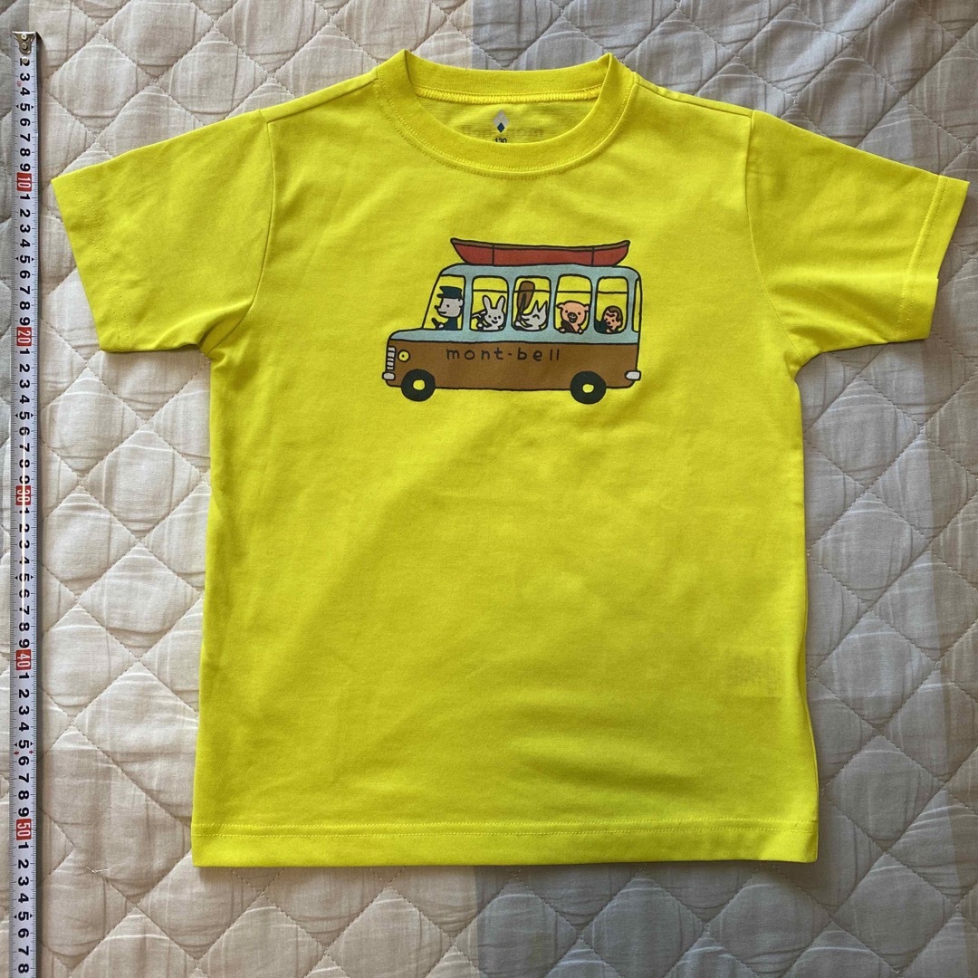 mont bell(モンベル)の130 半袖Tシャツ キッズ/ベビー/マタニティのキッズ服男の子用(90cm~)(Tシャツ/カットソー)の商品写真
