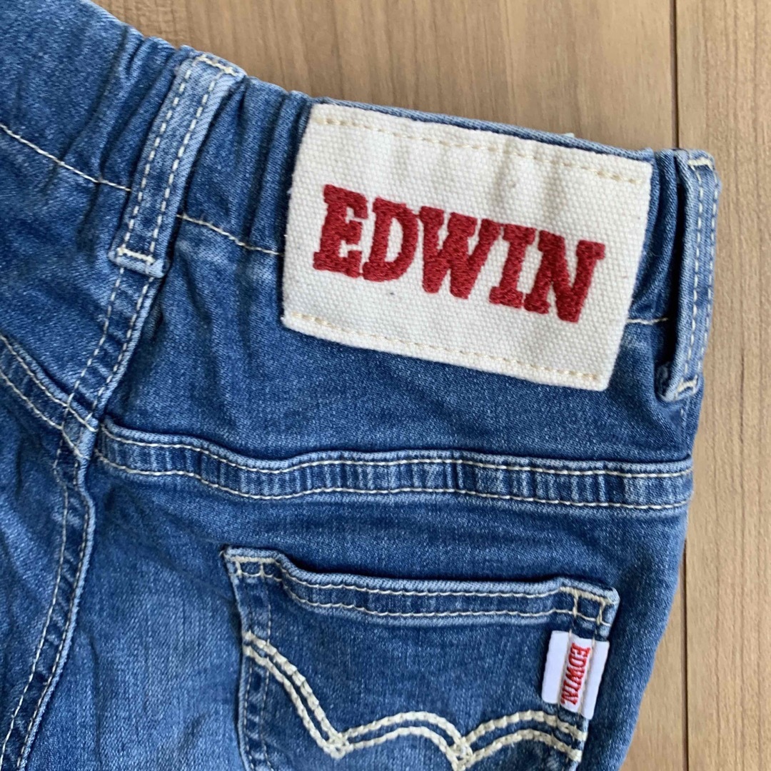 EDWIN(エドウィン)のエドウィン　  デニム　  サイズ　95   キッズ/ベビー/マタニティのキッズ服男の子用(90cm~)(パンツ/スパッツ)の商品写真