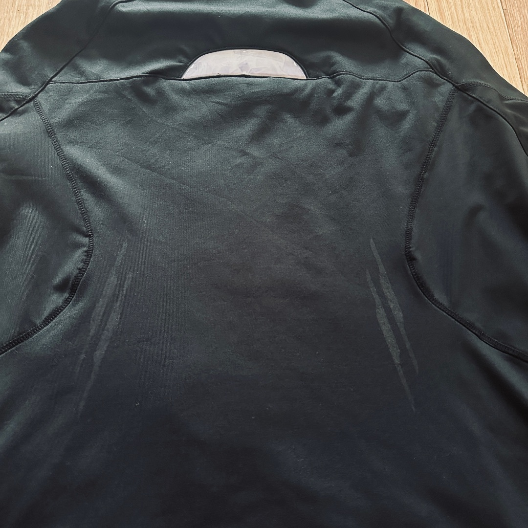 Reebok(リーボック)の'00s reebok Tec zip up jersey/black XL メンズのトップス(ジャージ)の商品写真