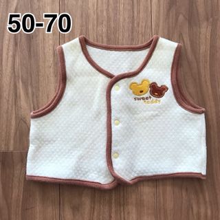 ベビー用　ベスト　50-70(その他)