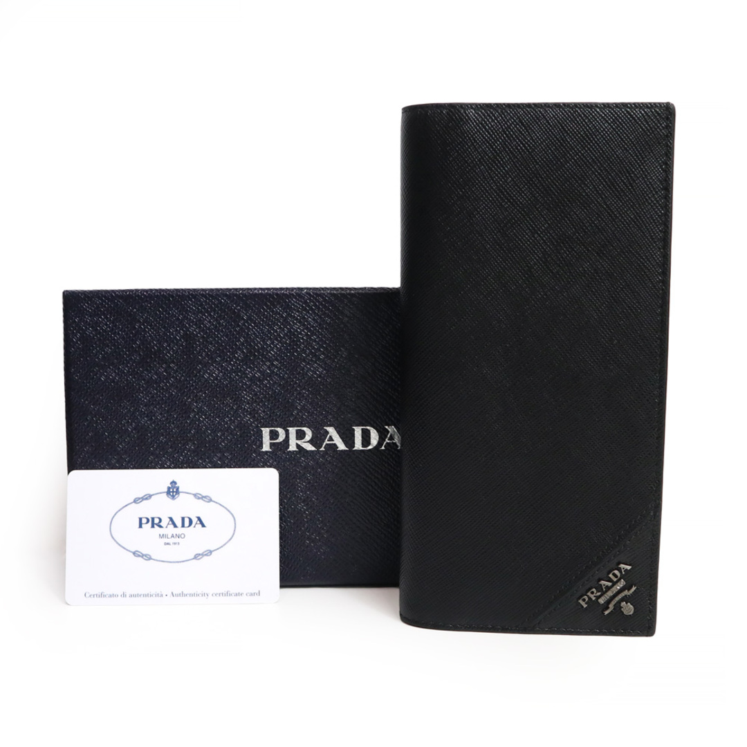 PRADA - プラダ サフィアーノレザー財布 二つ折り長財布 SAFFIANO