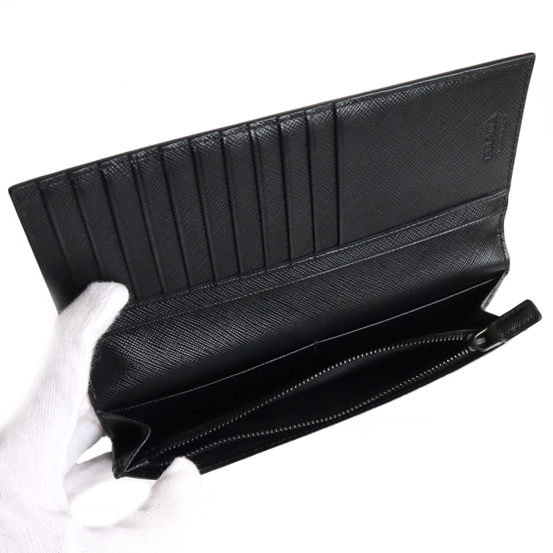 PRADA - プラダ サフィアーノレザー財布 二つ折り長財布 SAFFIANO