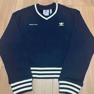 adidas - Sporty&rich × adidas Vネック クルースウェット 新品未使用