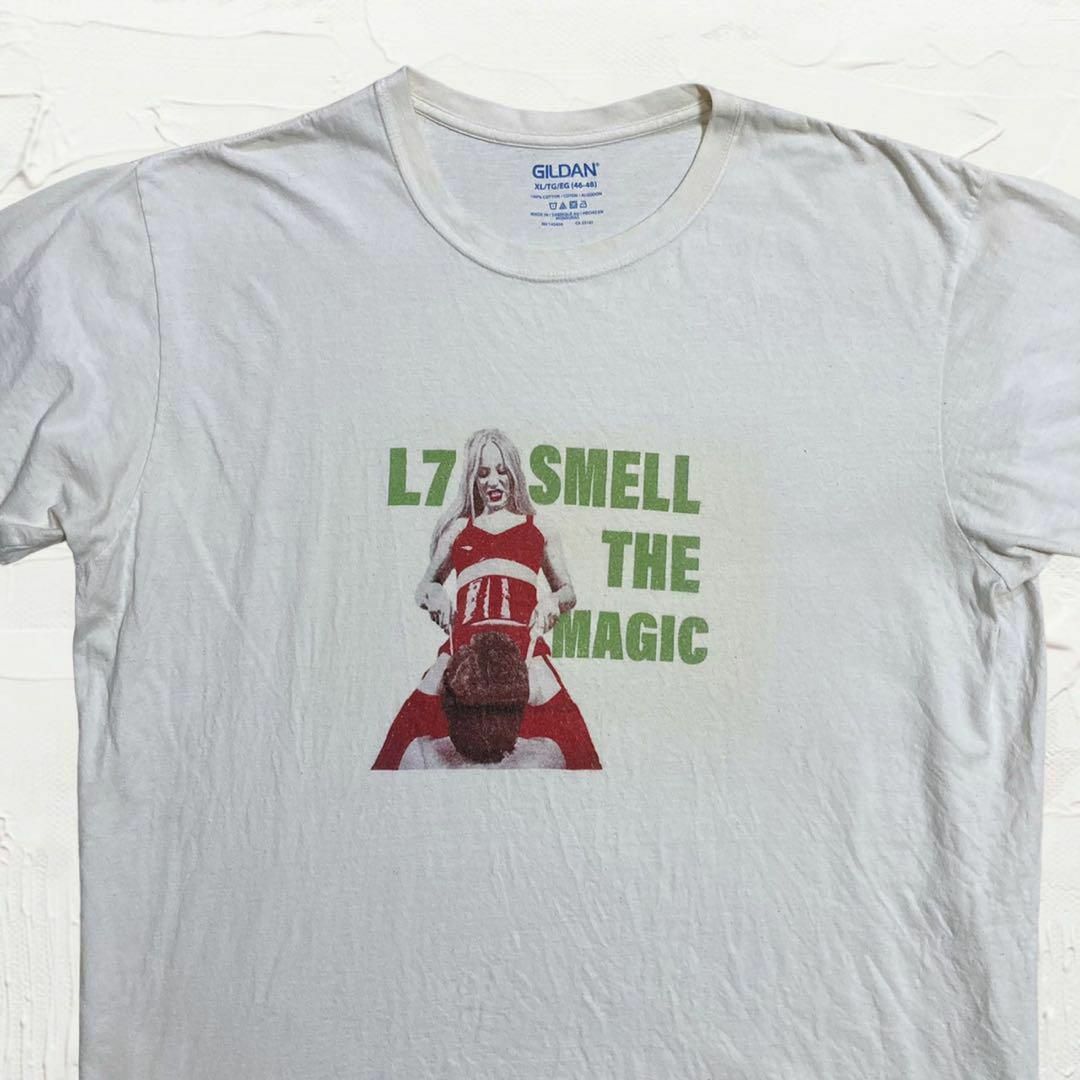 KPP GILDAN 白 L7 SMELL THE MAGIC バンド Tシャツの通販 by KPP GILDAN 白 L7 SMELL THE MAGIC バンド Tシャツの通販 by