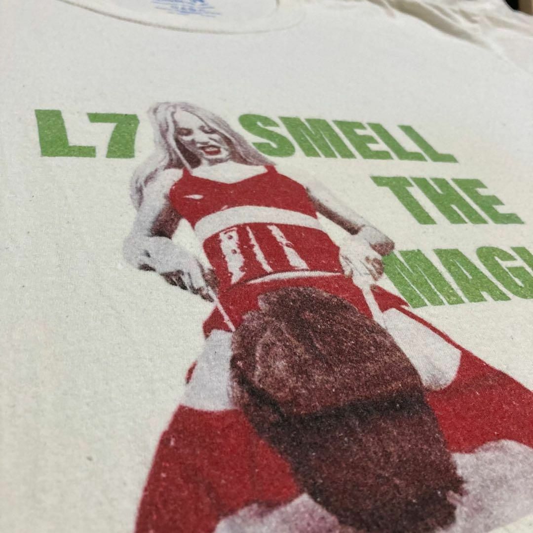 KPP GILDAN 白 L7 SMELL THE MAGIC バンド Tシャツの通販 by KPP GILDAN 白 L7 SMELL THE MAGIC バンド Tシャツの通販 by