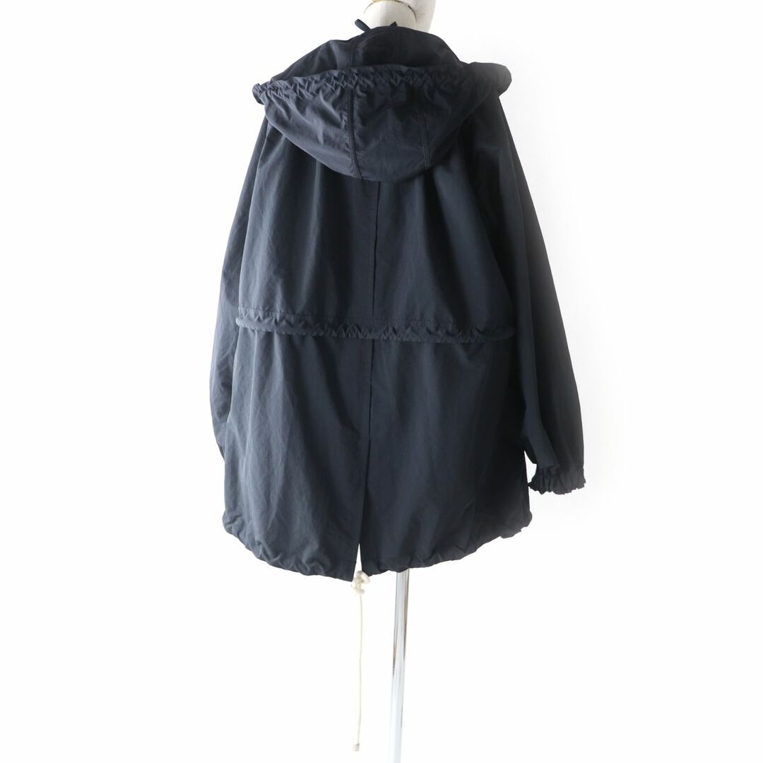 美品★正規品 MONCLER モンクレール ジーニアス 2 LAHEMAA 2021年 フード・ロゴワッペン付き ZIP UP スプリングコート ブラック 1