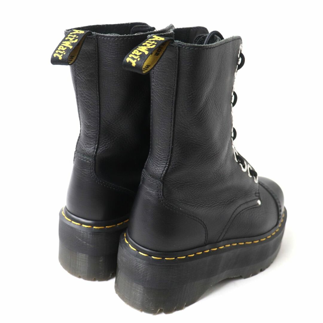 Dr.Martens(ドクターマーチン)の美品★ドクターマーチン 26088001 SINCLAIR HI MAX シンクレア ハイマックス フロントZIP ドレスアップ 厚底 レザーブーツ 黒 UK6 箱・紐付 レディースの靴/シューズ(ブーツ)の商品写真