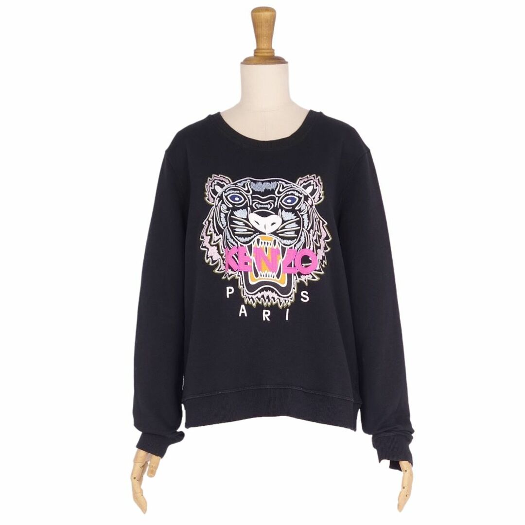 美品 ケンゾー KENZO スウェット トレーナー プルオーバー ロゴ刺繍 トップス レディース L ブラック | フリマアプリ ラクマ 美品 ケンゾー KENZO スウェット トレーナー プルオーバー ロゴ刺繍 トップス レディース L ブラック | フリマアプリ ラクマ