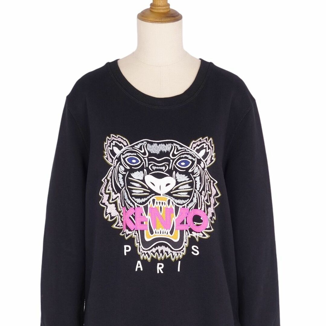 KENZO トレーナー スウェット 美品 F855SW1914XL 黒