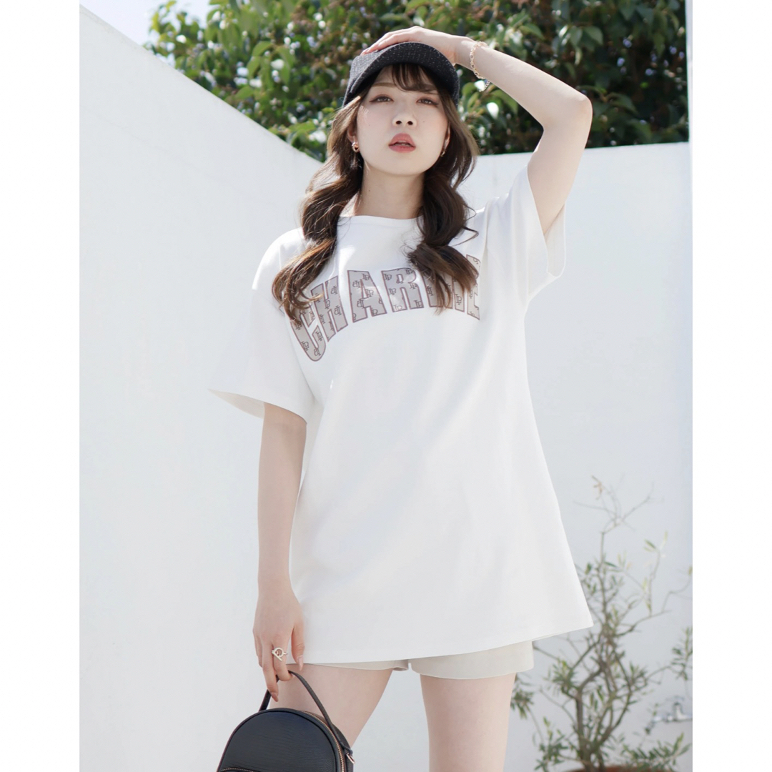 LIP SERVICE(リップサービス)のemさま　LIP SERVICE CHARME BIG Tシャツワンピース レディースのワンピース(ミニワンピース)の商品写真