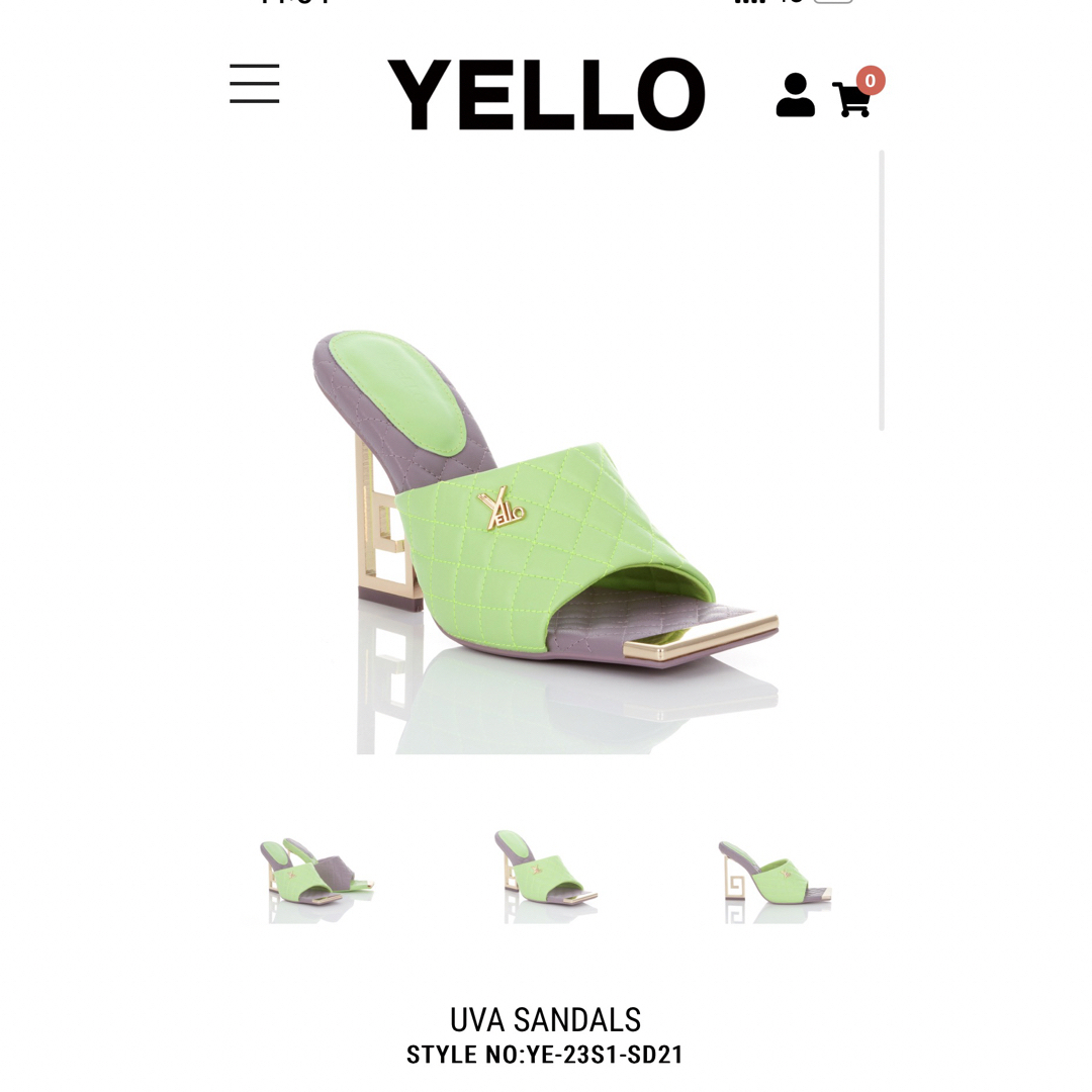 Yellow boots(イエローブーツ)のyello レディースの靴/シューズ(ハイヒール/パンプス)の商品写真