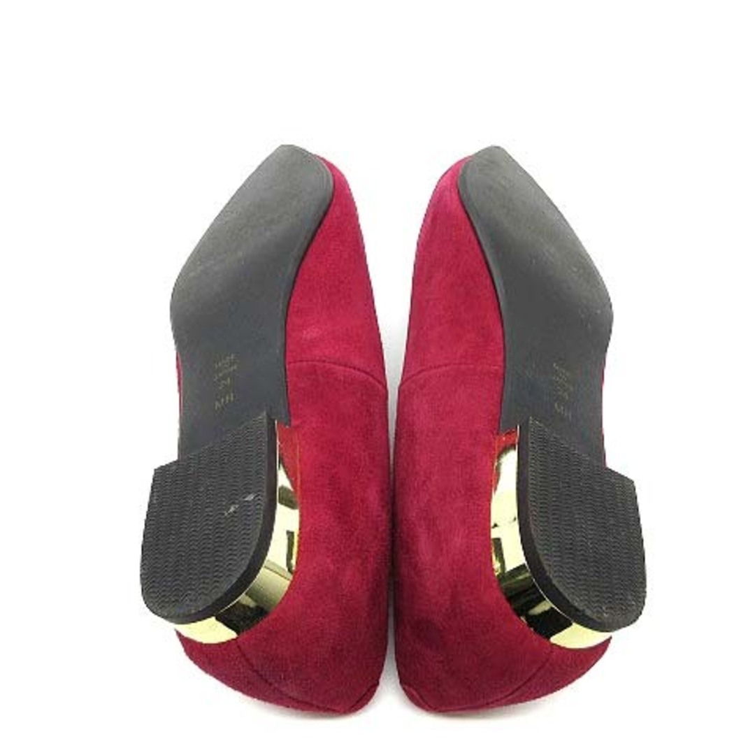 DIANA(ダイアナ)のダイアナ フラット シューズ パンプス ローヒール  ポインテッド スエード 赤 レディースの靴/シューズ(ハイヒール/パンプス)の商品写真