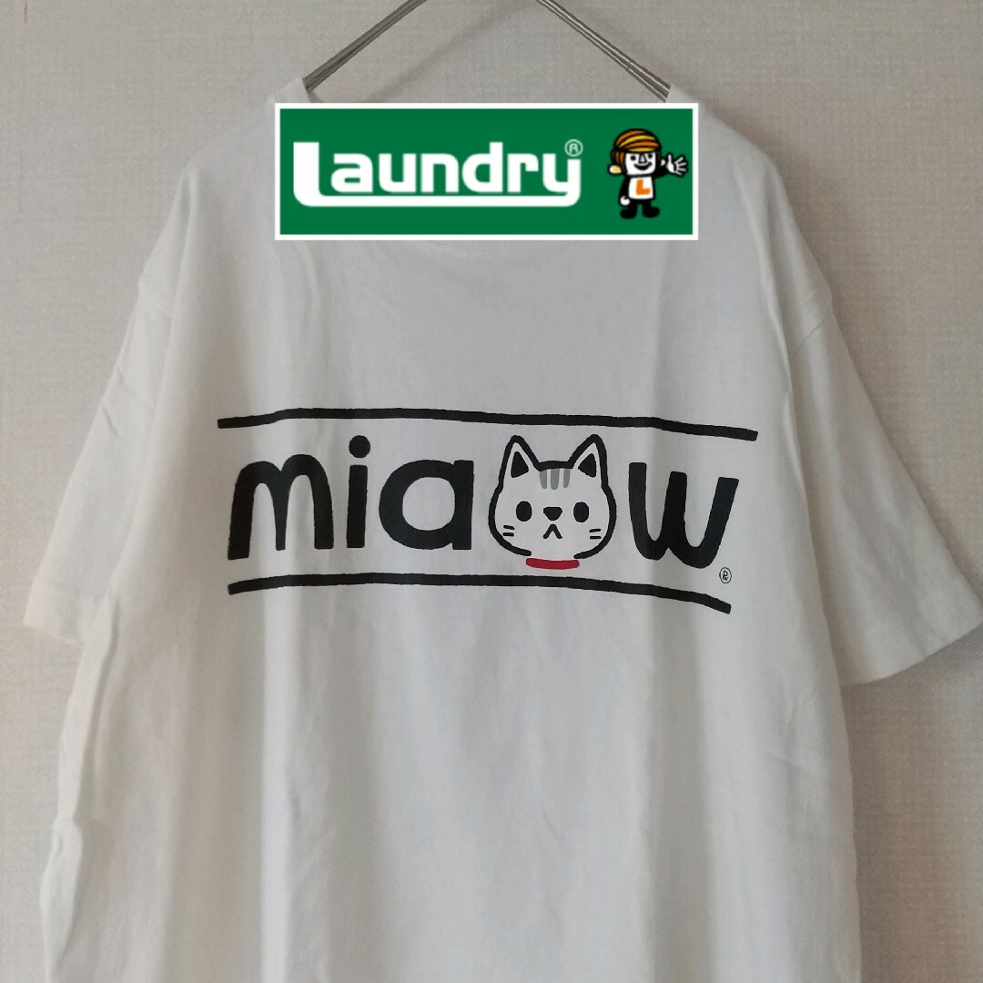 LAUNDRY(ランドリー)のLAUNDRY ランドリー ネコ Tシャツ M レディースのトップス(Tシャツ(半袖/袖なし))の商品写真