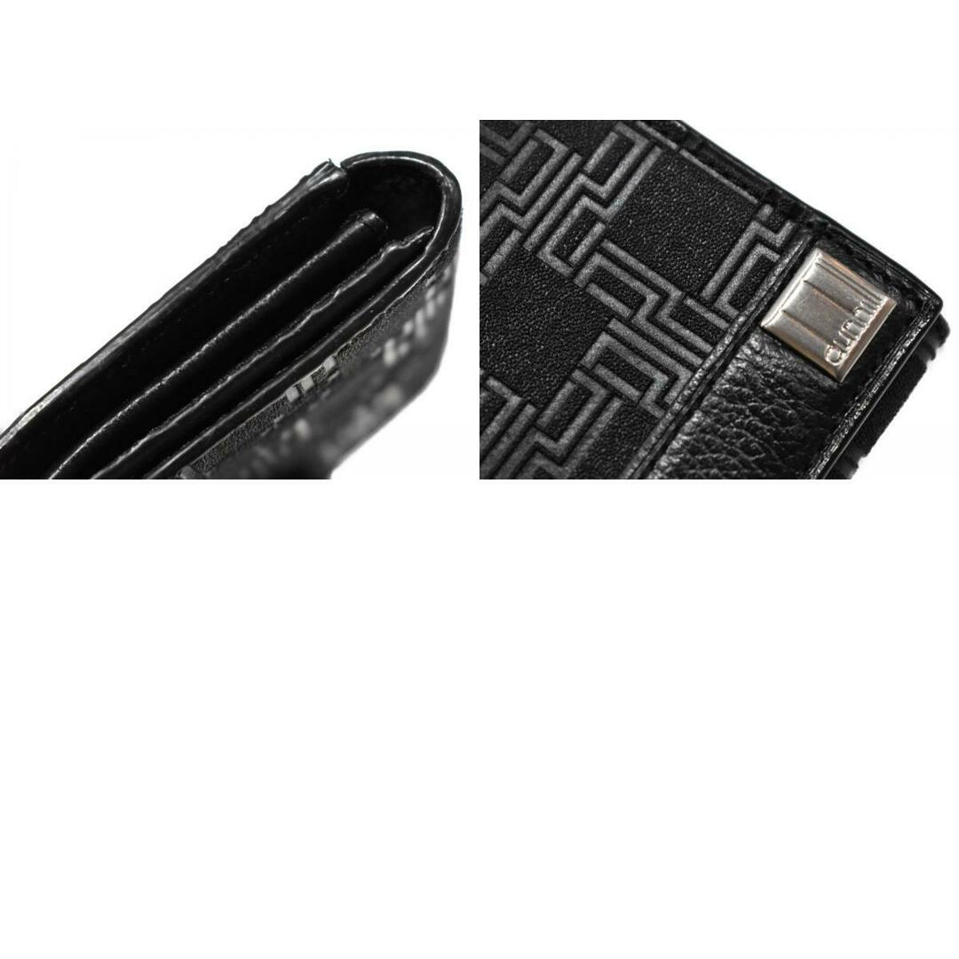 Dunhill - 【中古品】Dunhill カードケース ブラック レザー Dunhill - 【中古品】Dunhill カードケース ブラック レザー