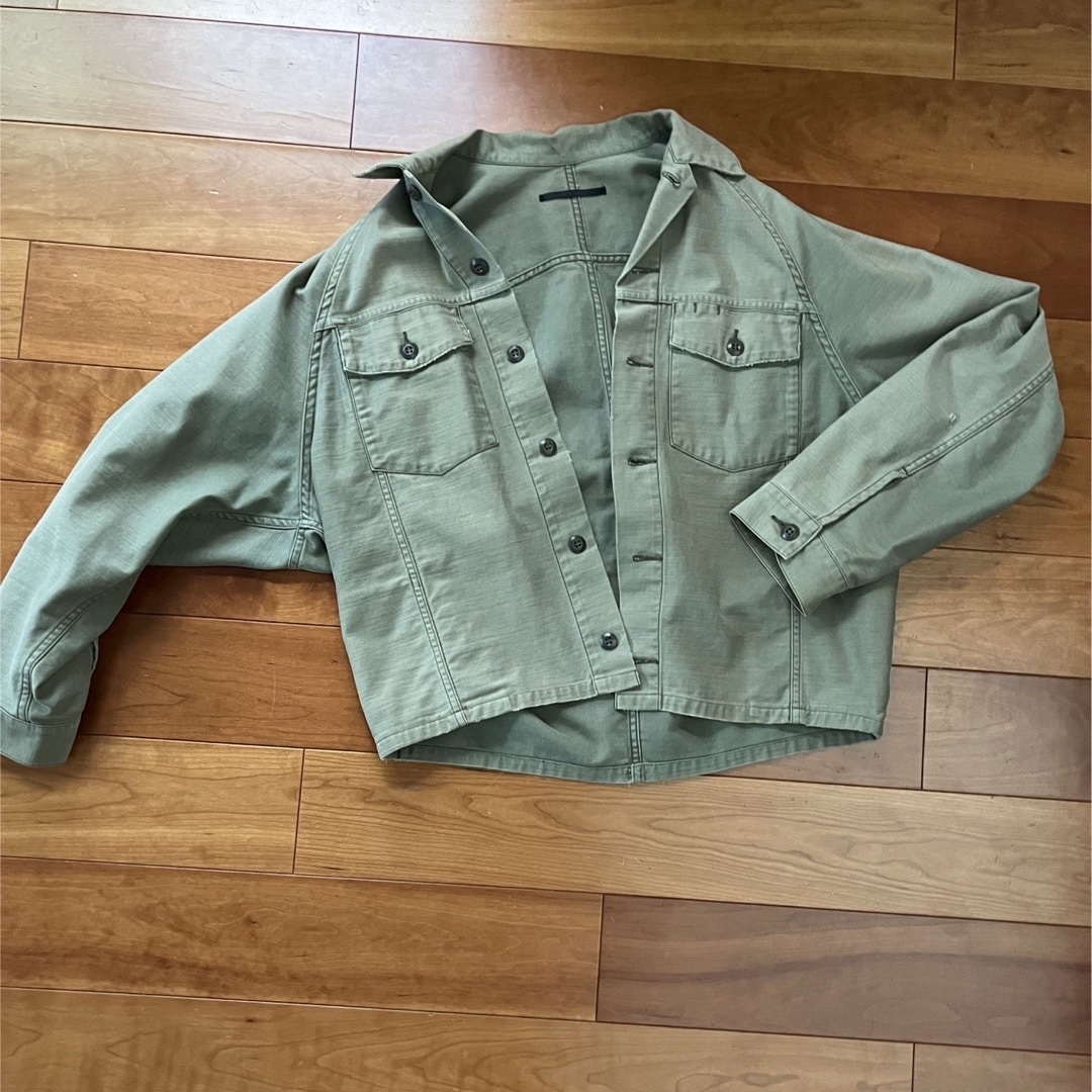 ミリタリージャケットAP STUDIO  over size  military jacket