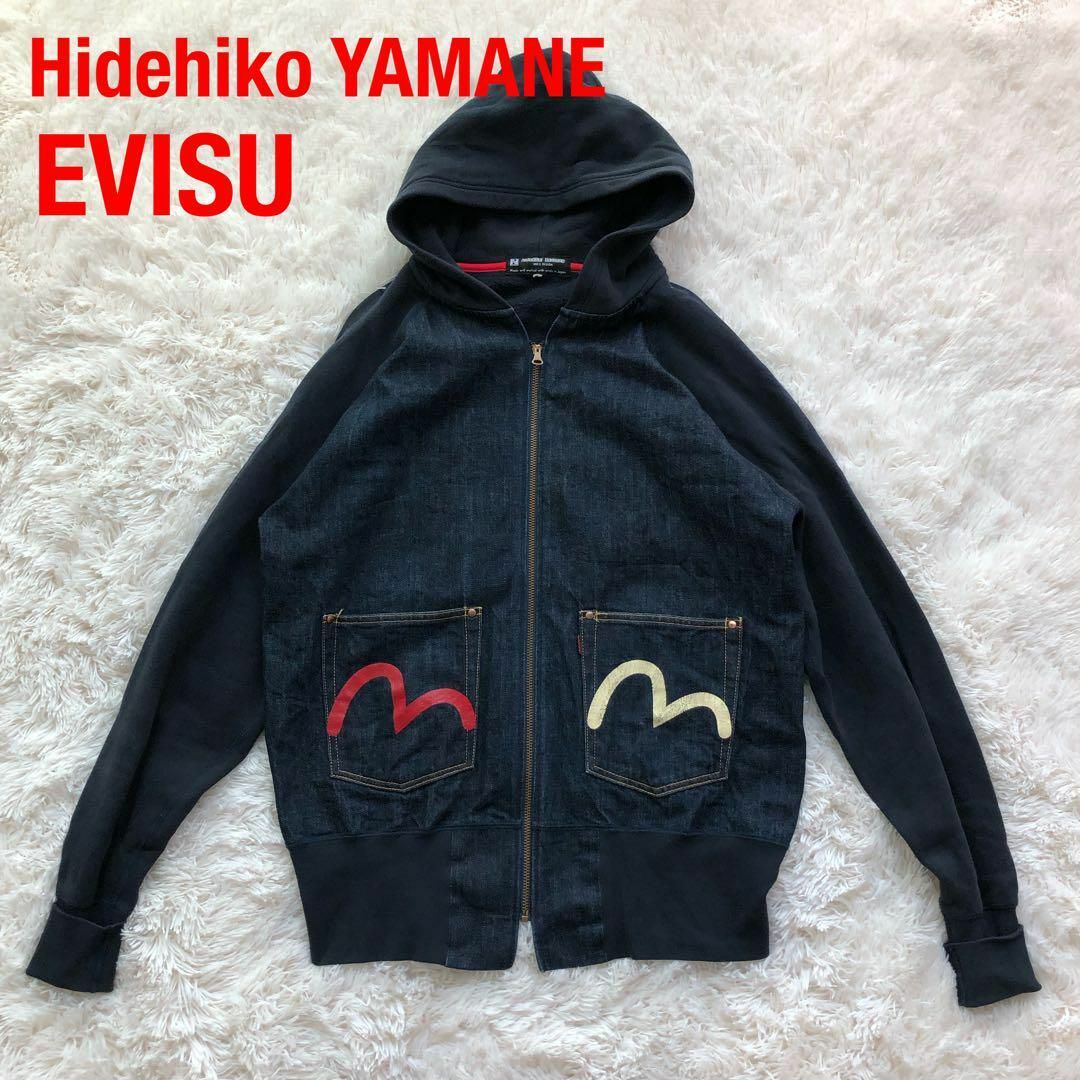 evisu  山根　パーカー