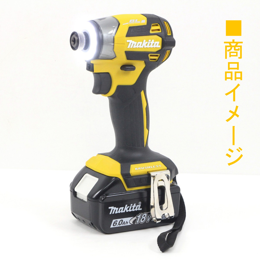 Makita(マキタ)の$$MAKITA マキタ 充電式インパクトドライバ TD173DGXFY フレッシュイエロー 18V 6.0Ah 未開封・ インテリア/住まい/日用品のインテリア/住まい/日用品 その他(その他)の商品写真