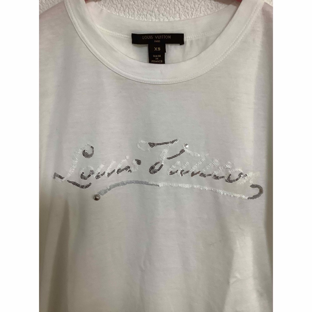 LOUIS VUITTON(ルイヴィトン)のルイ・ヴィトン Tシャツ　未使用　XSサイズ レディースのトップス(Tシャツ(半袖/袖なし))の商品写真